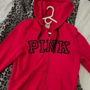 Pink/ Victoria’s Secret Everyday Lounge Zip up Hoodie